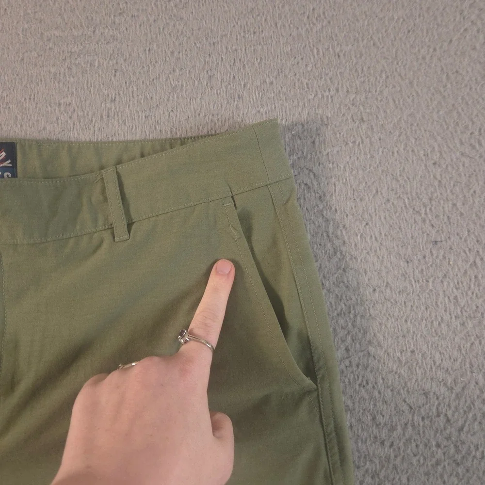 Faherty Shorts Mens 33 Belt Loop All Day Stretch Hybrid Chino Summer Casual